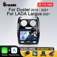 Srnubi Carplay For Renault Duster 2015 - 2020 Lada Largus 2021 Car Radio Multimedia Video Player Stereo Audio GPS DVD Head Unit