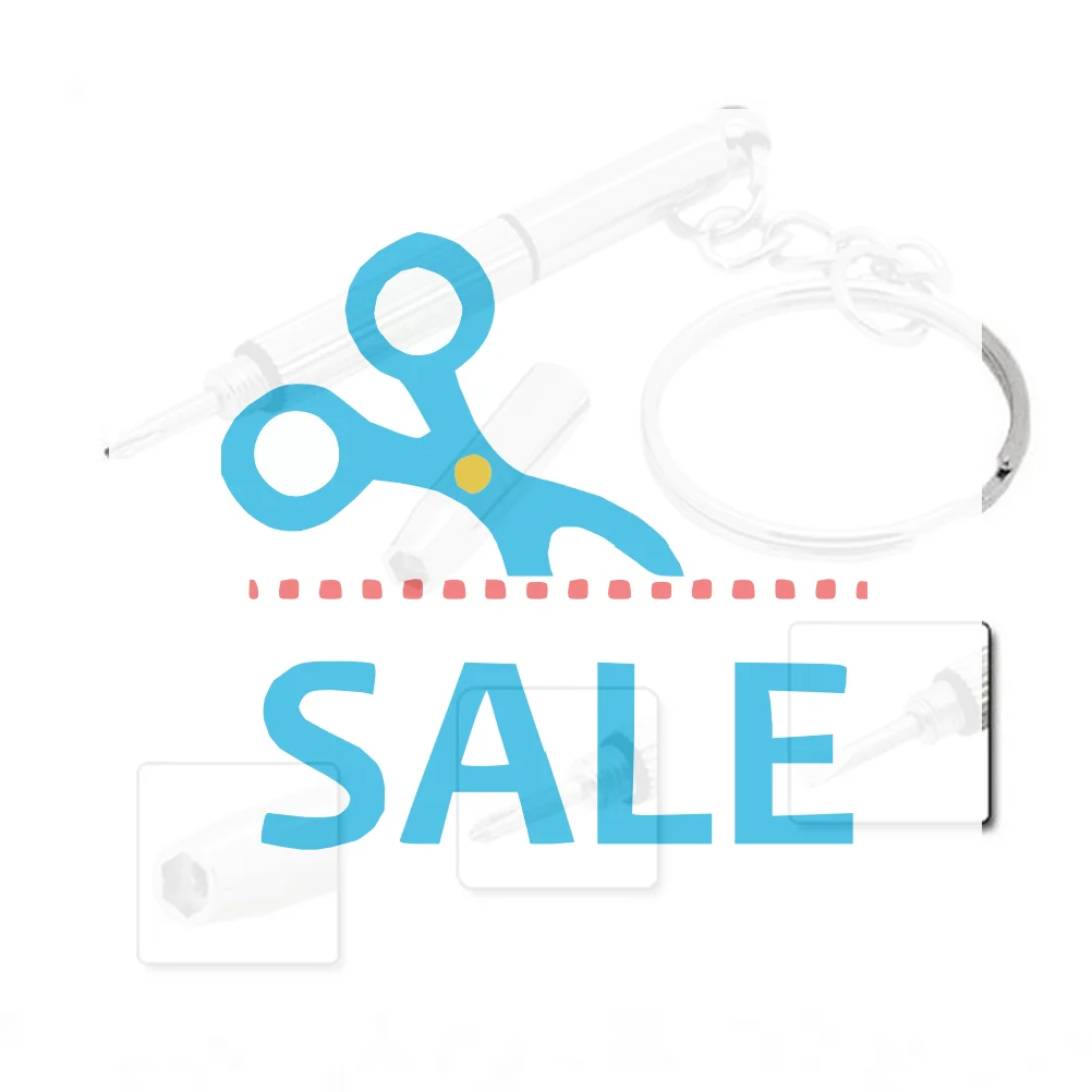 

2pcs Glasses Screwdriver Eyeglass Screwdriver Watch Repair Kit w/ Keychain Portable Steel Hand Tools Precision Screwdriver Tools