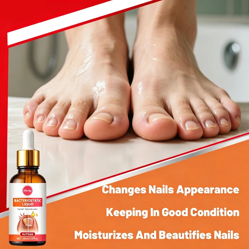Natural Nail Strengthening Oil Cuticle Serum Vitamin E Nourish Repair Peeling Nails Fast