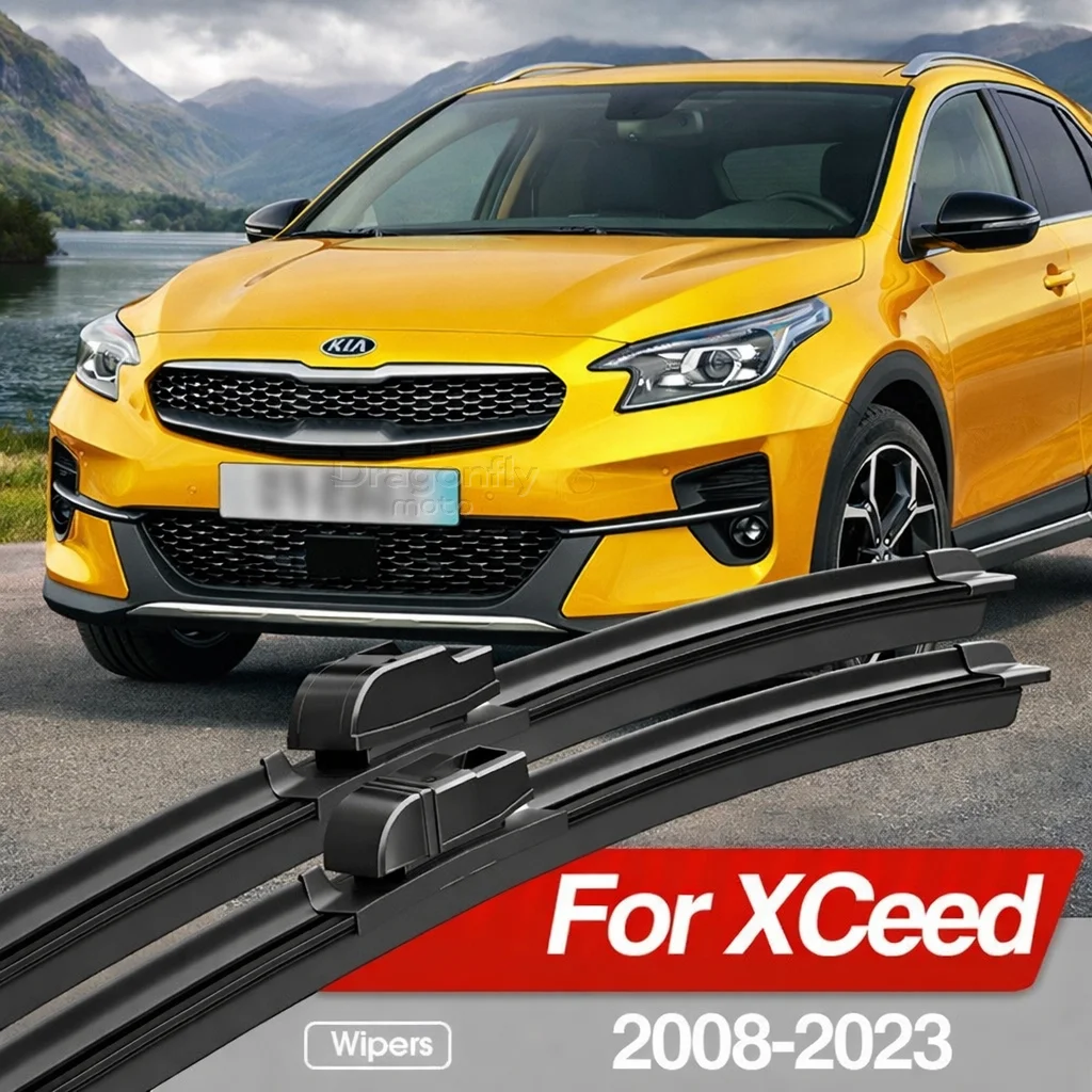 

Front Windshield Wiper Blades 2pcs Windscreen Window Accessories 2009 2010 2013 2015 2017 2019 2020 2022 For Kia XCeed 2008-2023