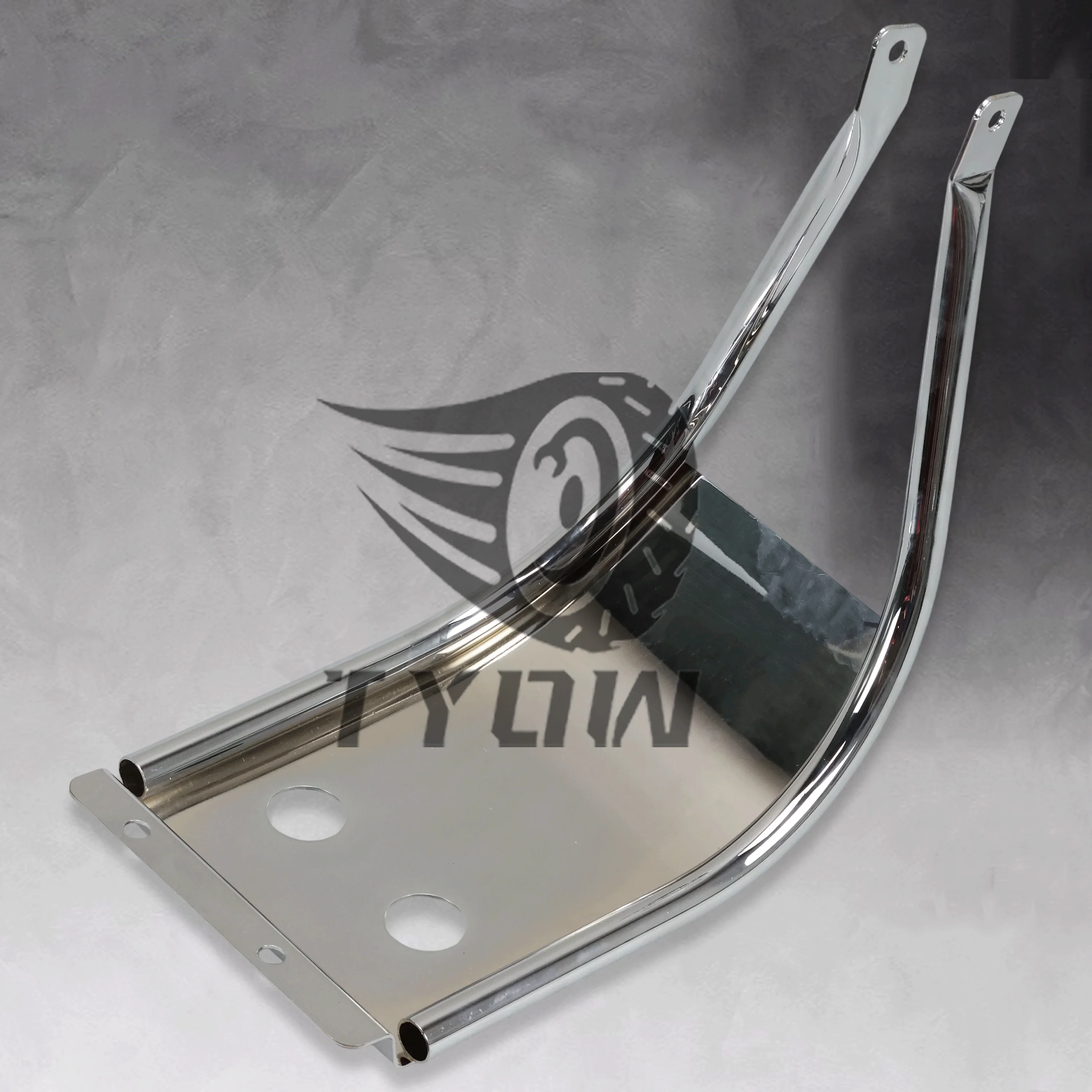 Macaco placa skid motor guarda tapa cromada de para macaco z50 hardtail bicicleta cromo guarda motor