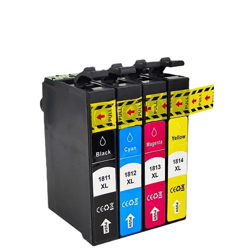 T1811 Compatible Ink Cartridge for Epson XP-225 XP-322 XP-325 XP-422 XP-425 Series Printers - Black & Color Set
