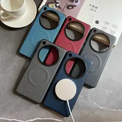 For OnePlus 13 12 Case Soft Silicone carbon fiber Magnetic Protective Back Cover Case For OnePlus 13 12 11 1+13 Full Cover Shell