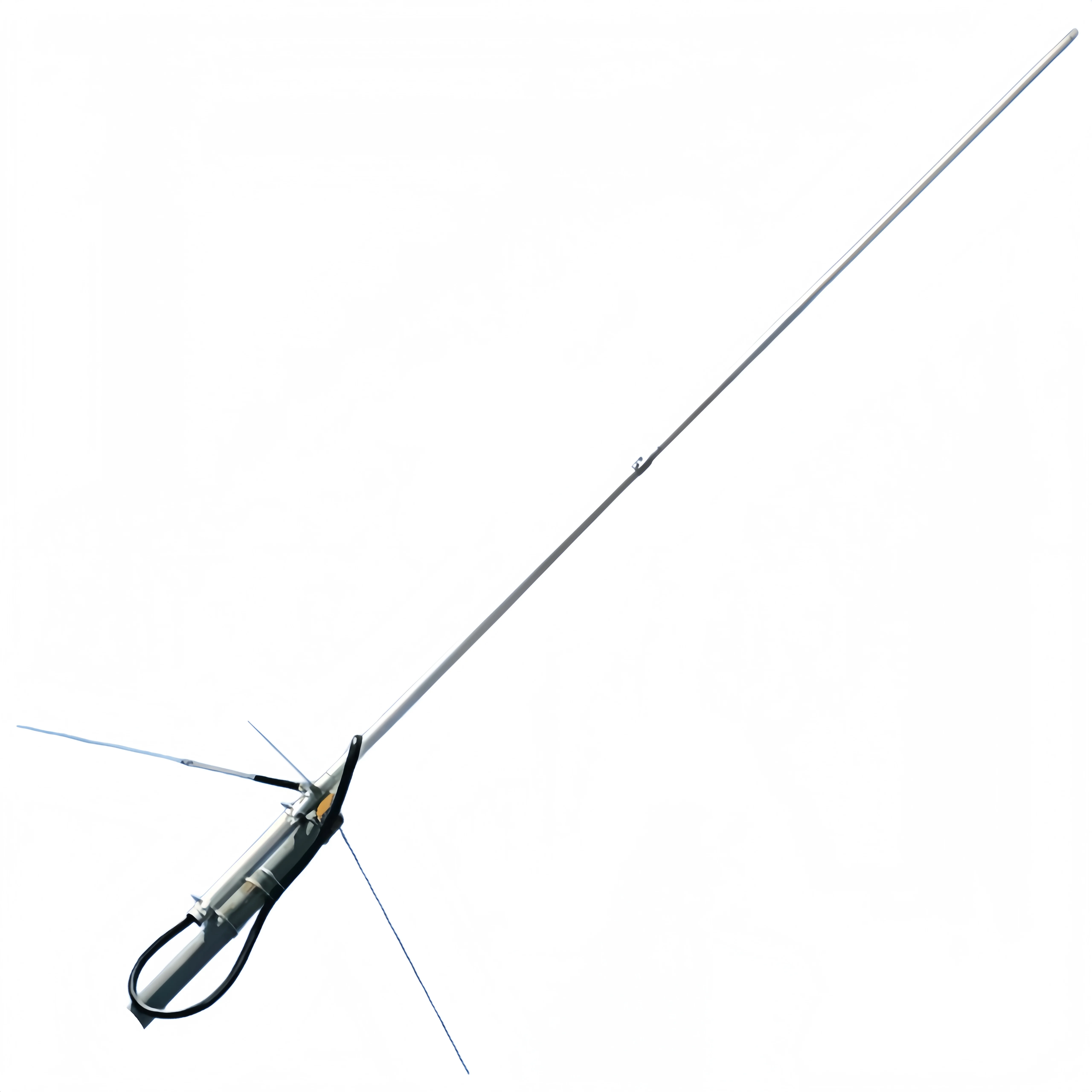 Gentong F-22 144MHz 3.2m 6.7dBi 200W Fiberglass GP Base Station Antenna UHF Female SO-239 Omni Amateur Radio Commercial IP67