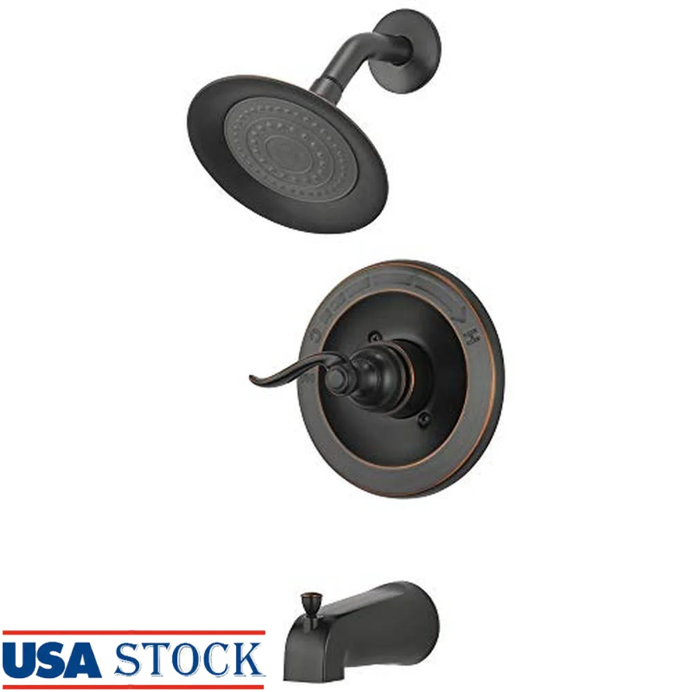 Windemere Shower Faucet Set Oil Rubbed Bronze WaterSense  ADA Full Body Spray