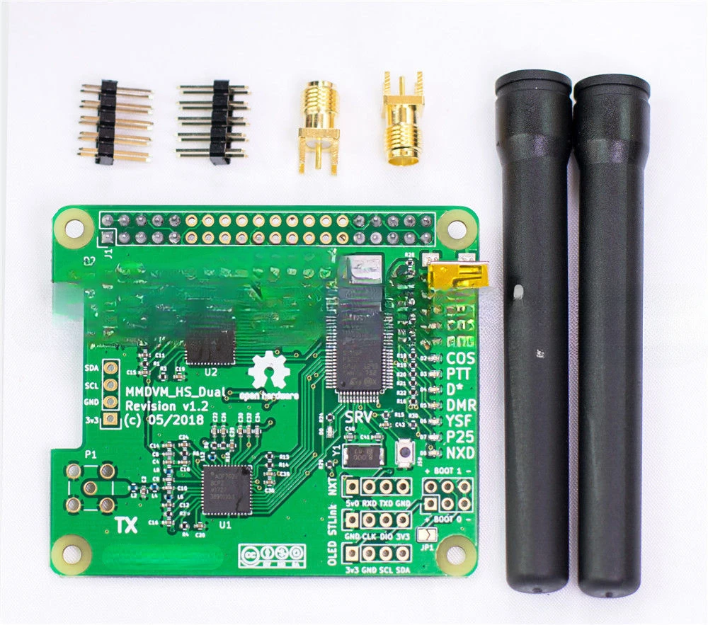 For Duplex Hotspot +OLED +Antenna Support P25 DMR YSF NXDN