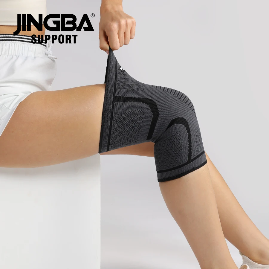 1 Piece Elastic Breathable Compression Knee Support Sleeve for Running Basketball