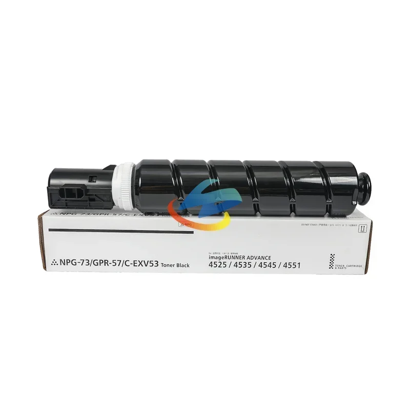 1PCS NPG73 GPR-57 Toner Cartridge Compatible for Canon IR 4525 4535 4545 4551 DX 4725 4735 4745 4751 G73 Toner Powder BK1000g