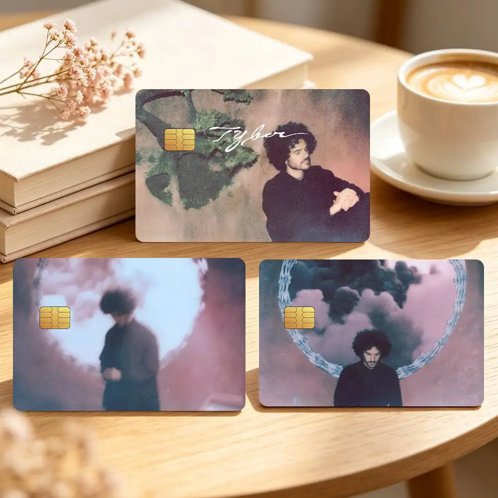 Singer F-FKJ Tyber Credit Card Sticker Waterproof Anti-Scratch 4PCS Bank Debit Traffic Cover Decoration