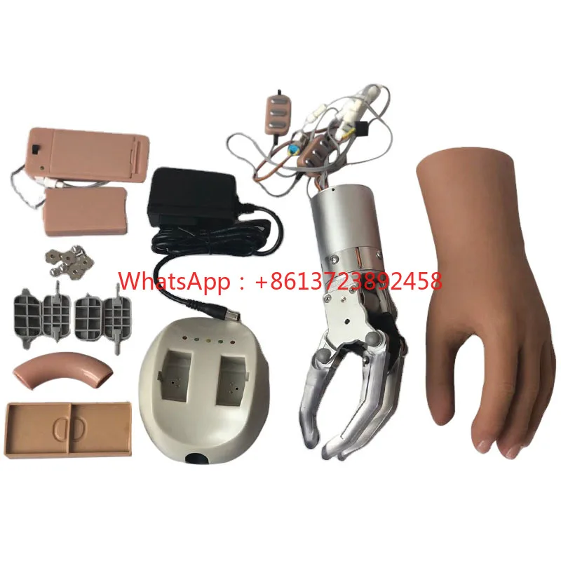 Prosthetic Upper limb Myoelectric hand with two degree of freedom for adult prosthetic foot