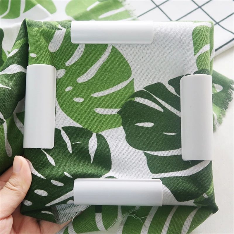 Quadratischer Nährahmen aus Kunststoff, DIY-Handwerk, Nähwerkzeuge für Stickerei, Nadelspitze