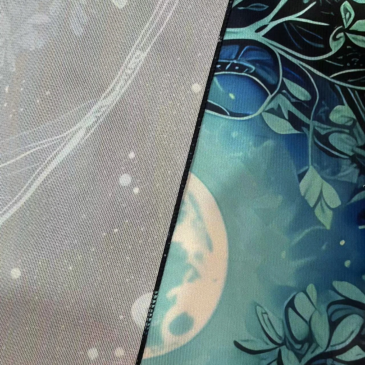 الصوفي الأزرق القمر شجرة الحياة مذبح القماش التارو مفرش المائدة للعرافة السحر علم التنجيم أوراكل بطاقة حصيرة للديكور المنزل