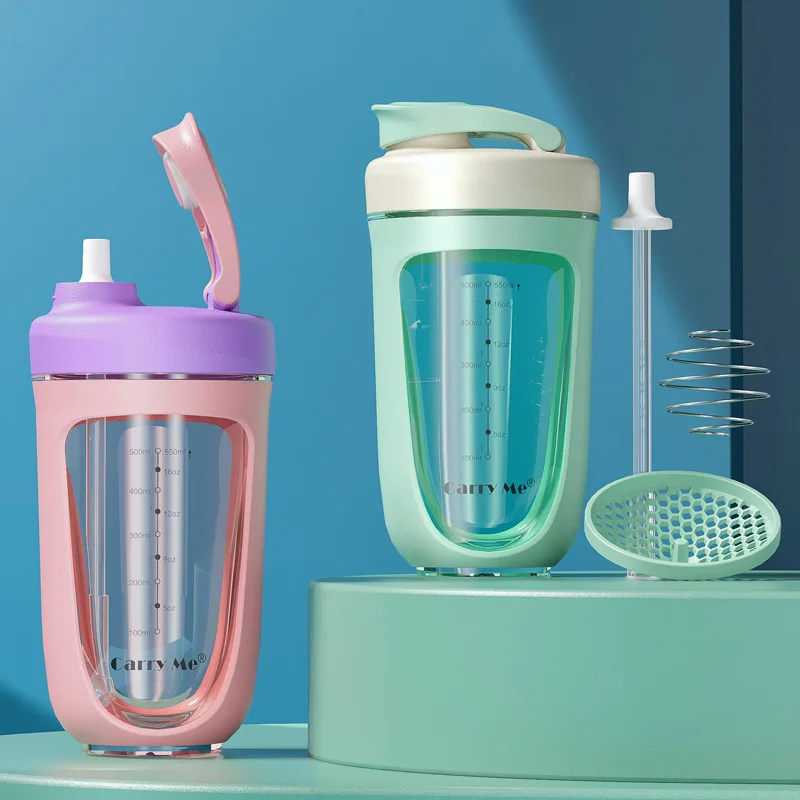 Children and Adults Can Use The Shaker Cup, Exercise Fitness Water Cup, Shaker Cup, Rugged Sports Water Bottle