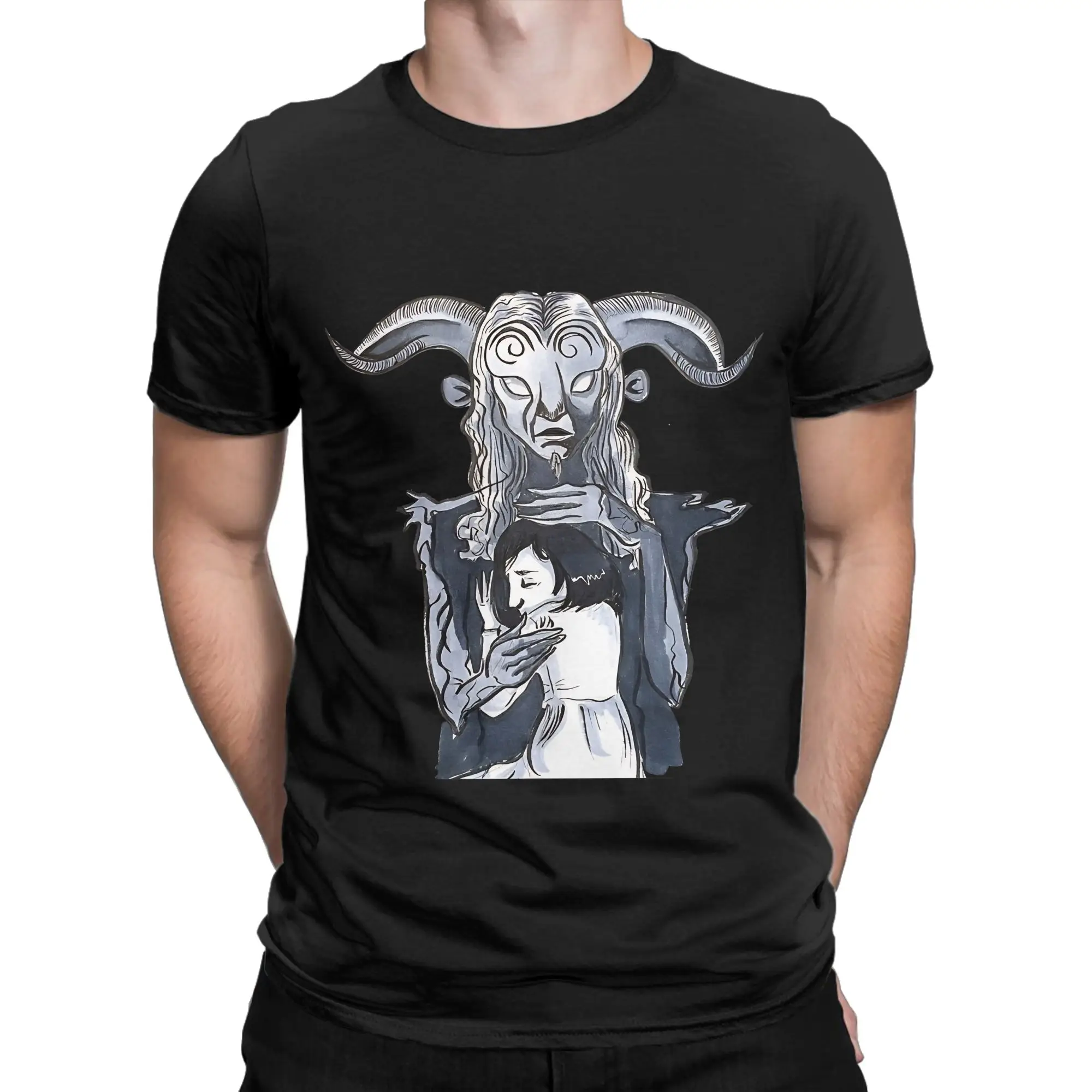 Pans Labyrinth Classic Shirt Funny Graphic 100% Cotton T-Shirt pans labyrinth Tees Tops For Men