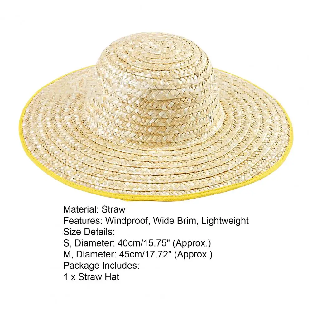 Fisherman\'s Cap Straw Hat Breathable Big brimmed Convenient Anti UV Sunproof Sunshade Hat for Fishing Sun Accessories