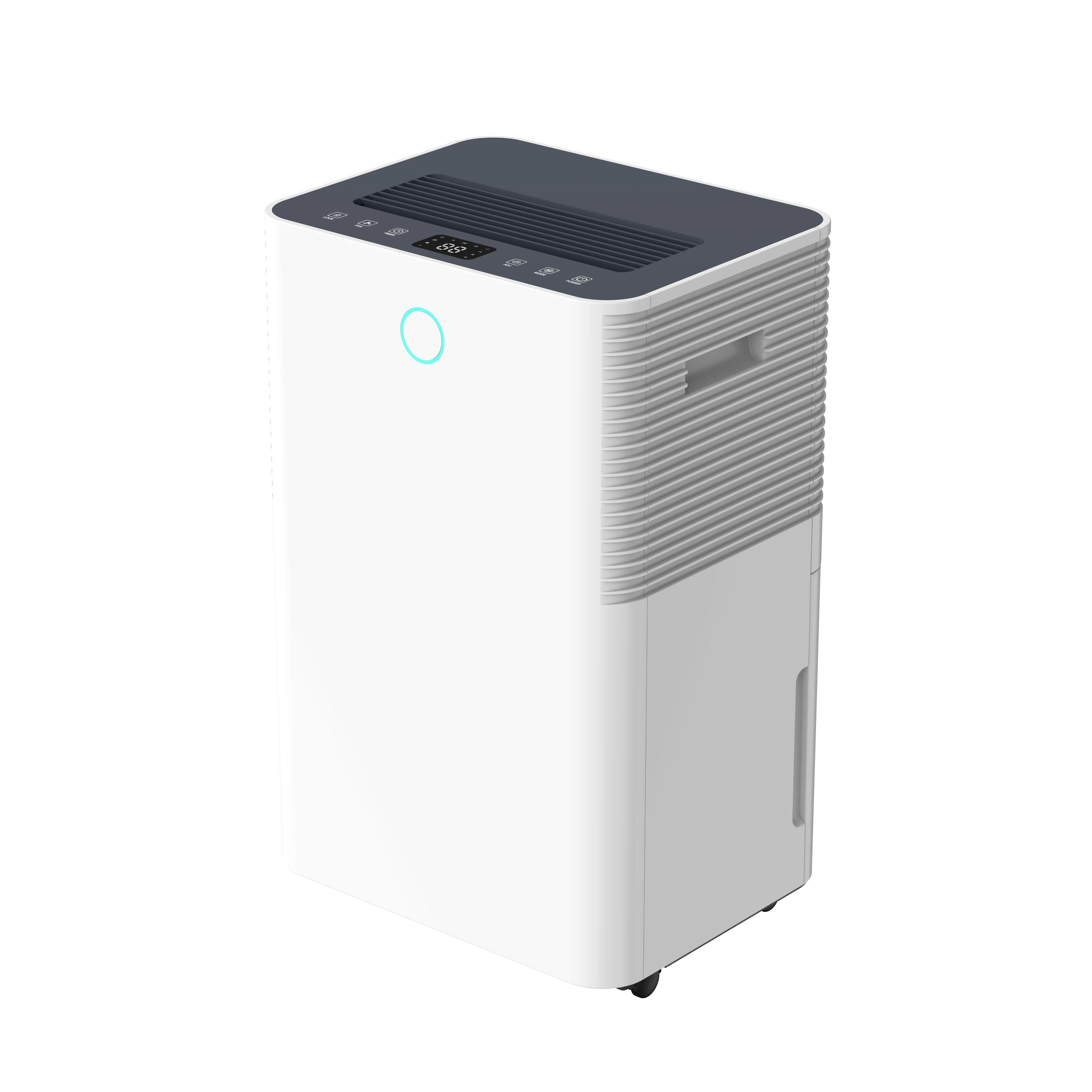 Popular Portable 20L/Day Dehumidifier , High‑Power Auto Defrost LED Color Touch Control For Home