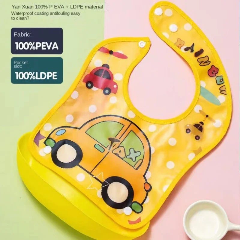 1 cinturino per bambina arancione cinturino impermeabile a maniche lunghe per ragazza, cinturino per bambino per bambini, cinturino per allattamento con grembiule per bambini tascabile