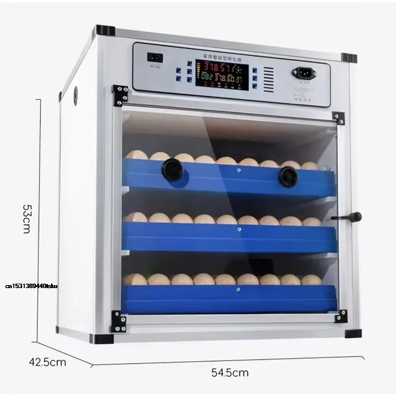136 204 Eggs Capacity Full Automatic -Incubator for Chicken Duck Quail Poultry Hatching Machine