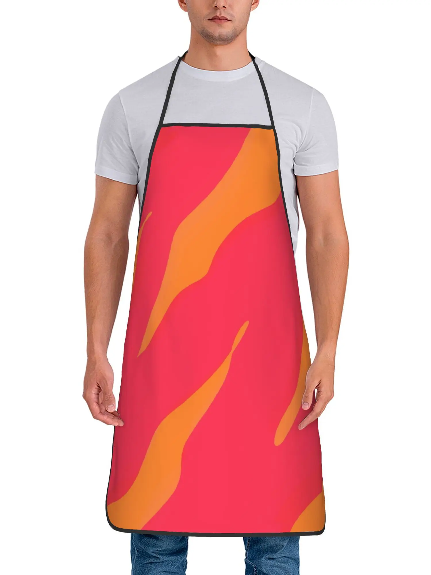 Estampado de Cebra Multicolor Naranja Neón, Tonos Rosados y Rojo Neón, Estética de Rayas de Cebra, Estampado de Animales Salvajes