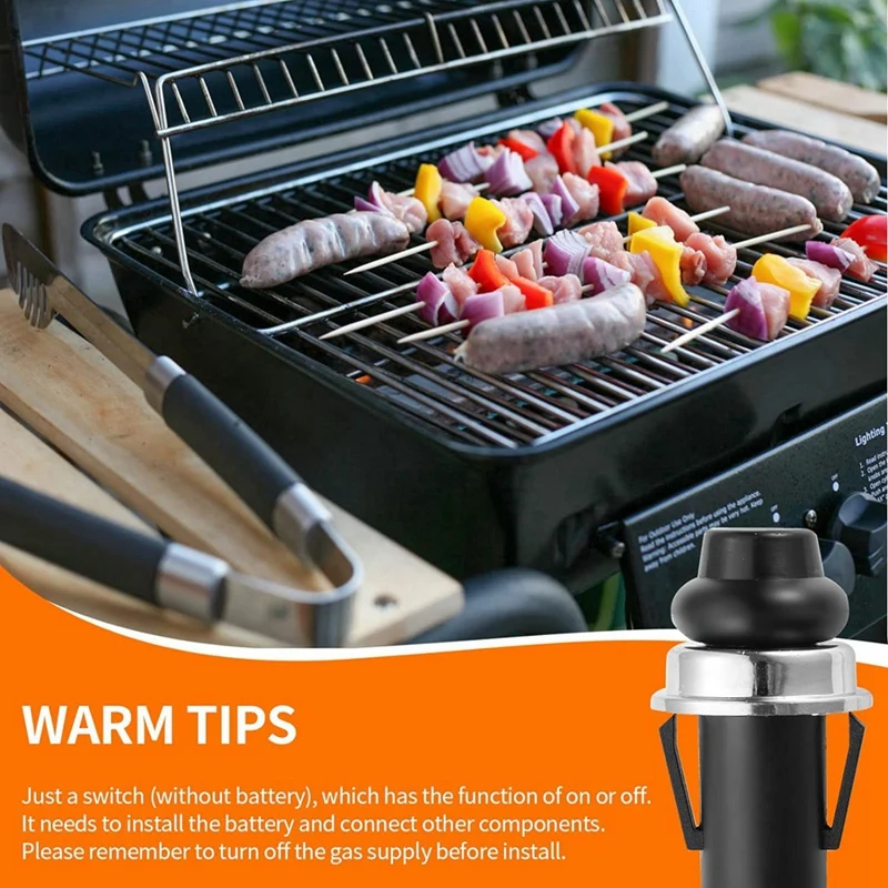 Weber GS4 Spirit E/S 7642 7643 그릴 점화기 교체 부품, 점화기 단추 스위치