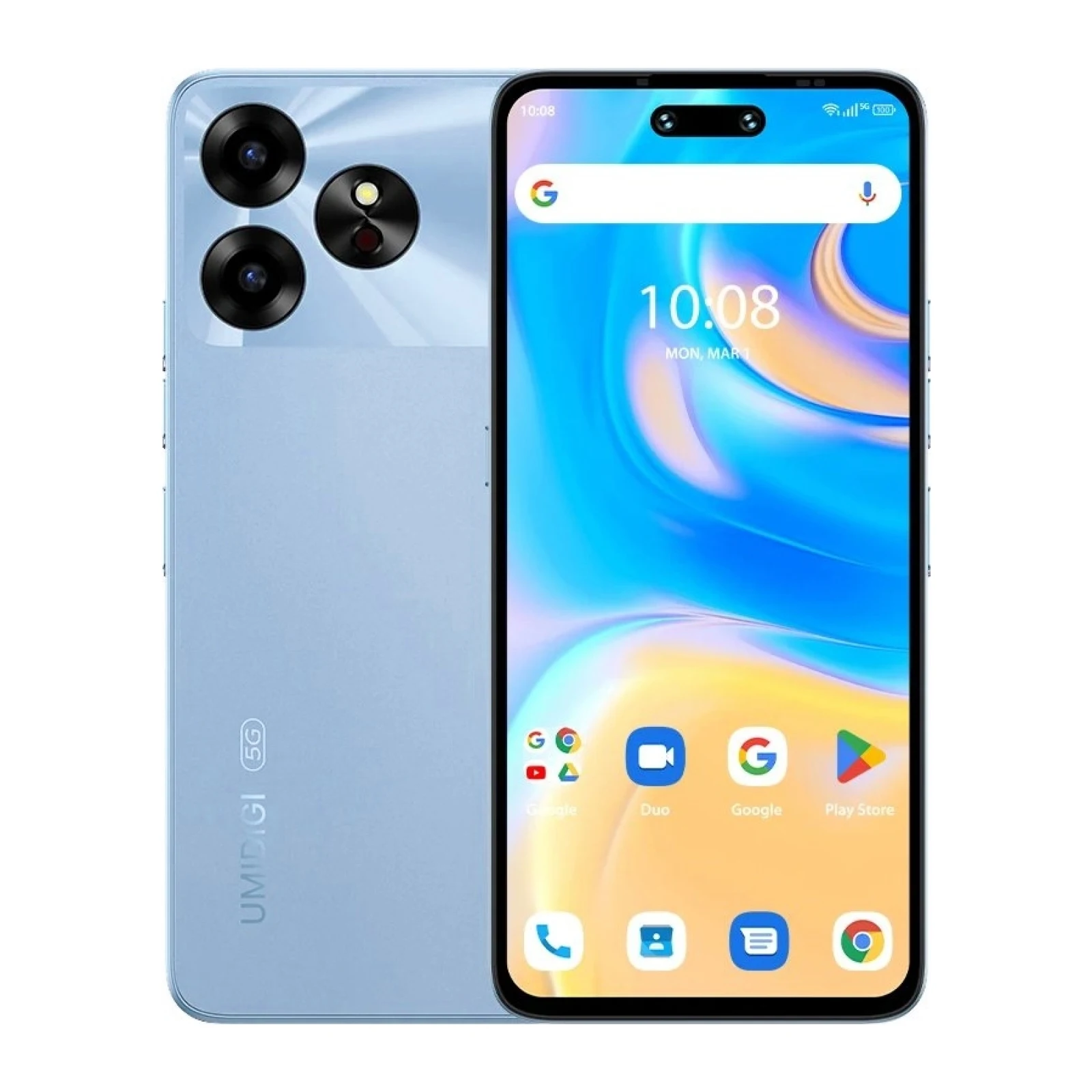 UMIDIGI G6 5G Cellphone 6GB+128GB 6.57” 90Hz 50MP Ultra-Clear Dual Camera Android 13 Dimensity 6100+ 8-Core 5G Smartphone