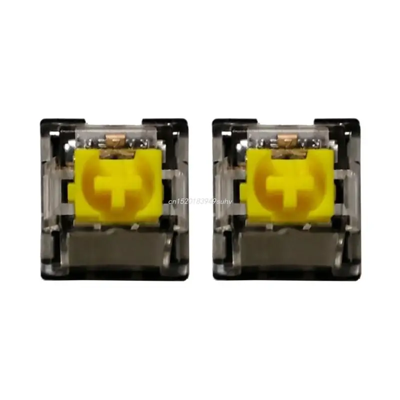 2Pcs Yellow RGB Axis Switches for Razer Blackwidow V3 Pro
