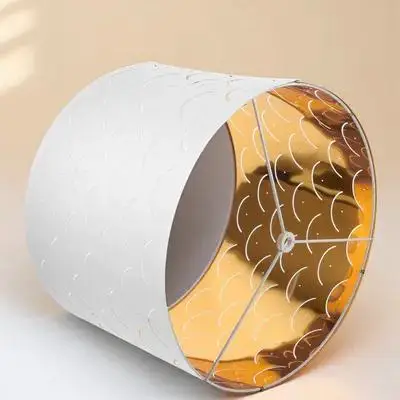 

Тканевый абажур, простой дизайн, железный каркас для настольного торшера, сменный абажур, декор для домашнего освещения