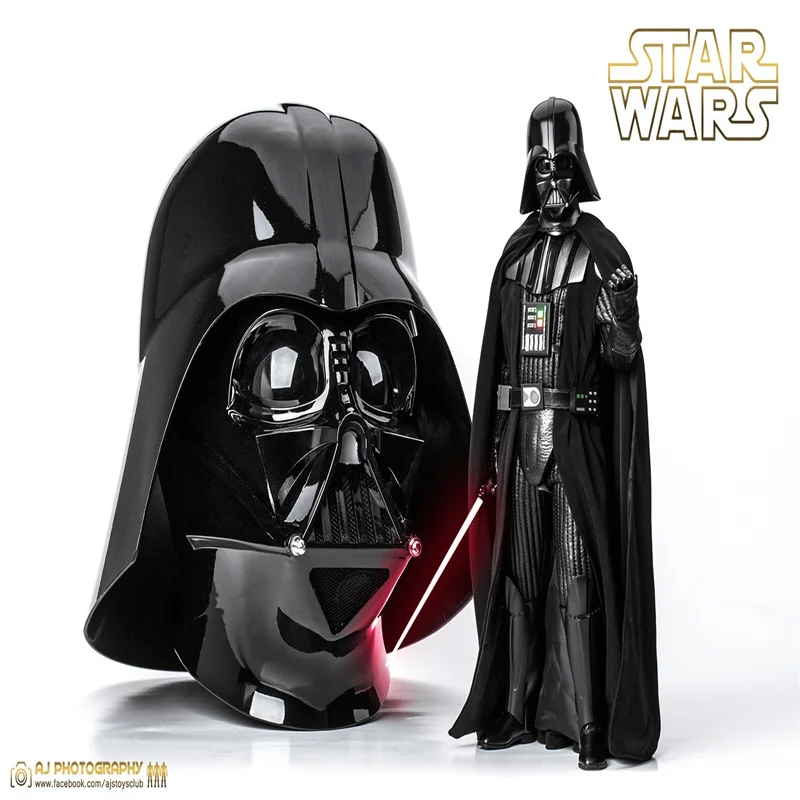 Star Wars The Black Series Darth Vader Helmet Black Samurai 1:1 Cosplay Prop Model Toy Collect Helmet Kids Adult Birthday Gift