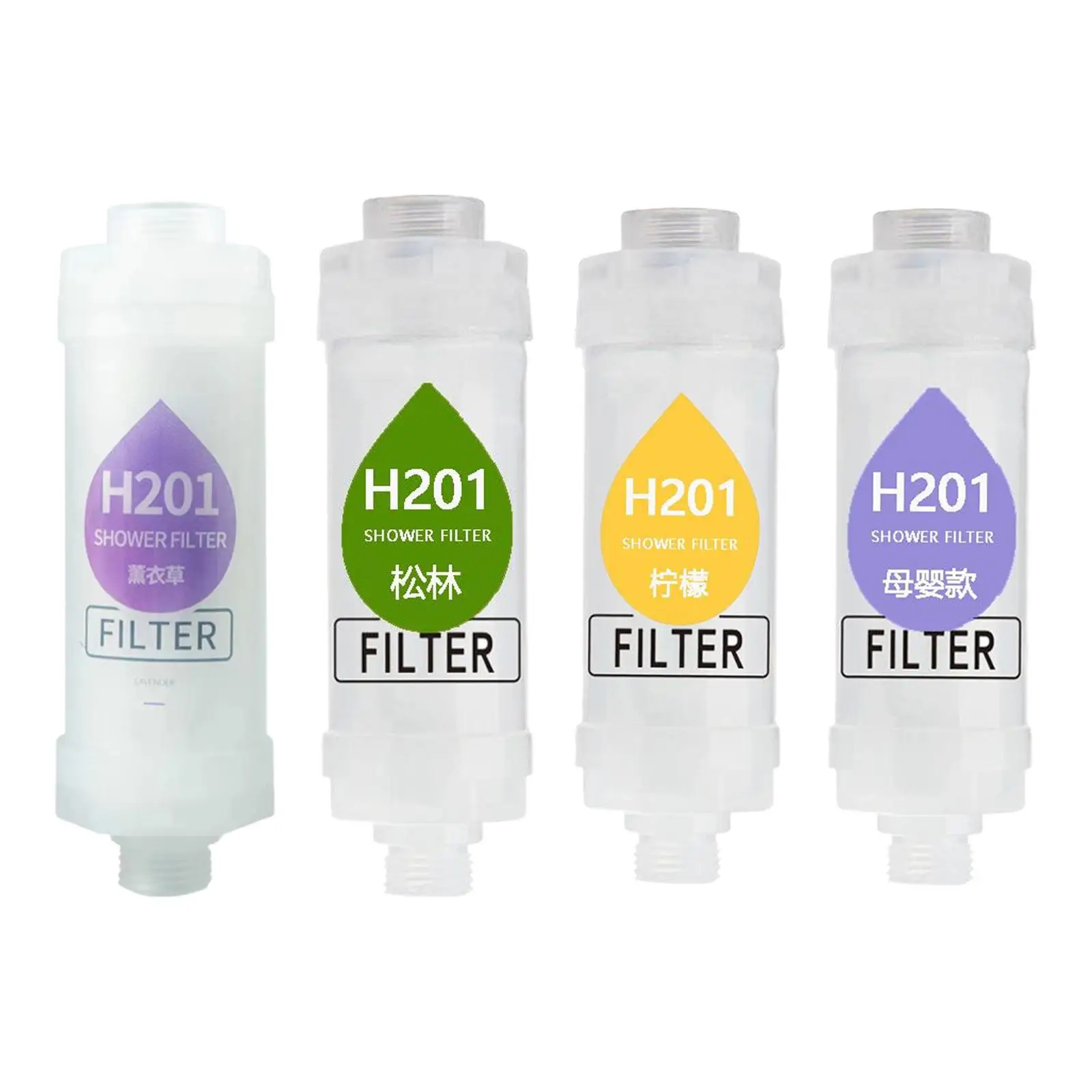 Filtro de cabeça de chuveiro, fácil de instalar, substituição de filtro de água, amaciante, purificador de água para casa, banheiro, hotel, spa, banheiro