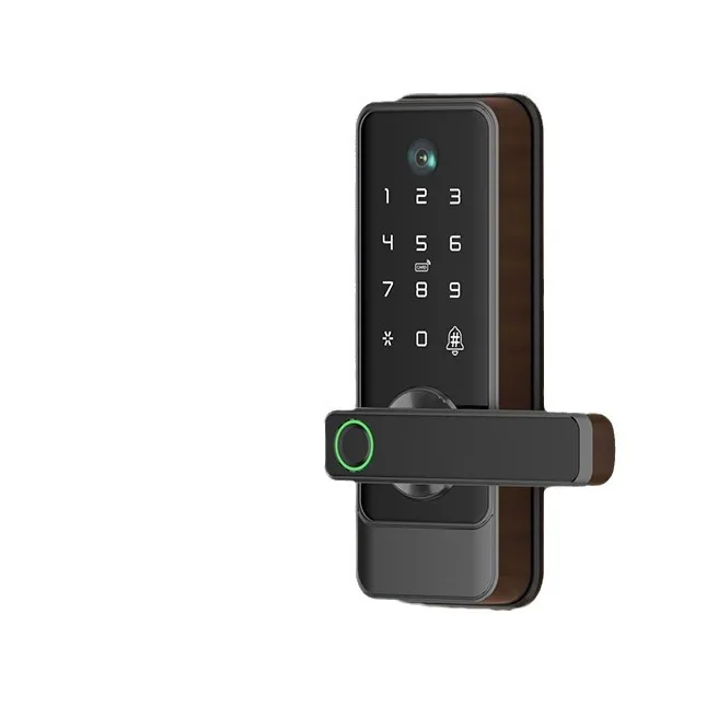 

Graffiti cat eye, remote control, fingerprint lock, aluminum alloy handle, smart lock