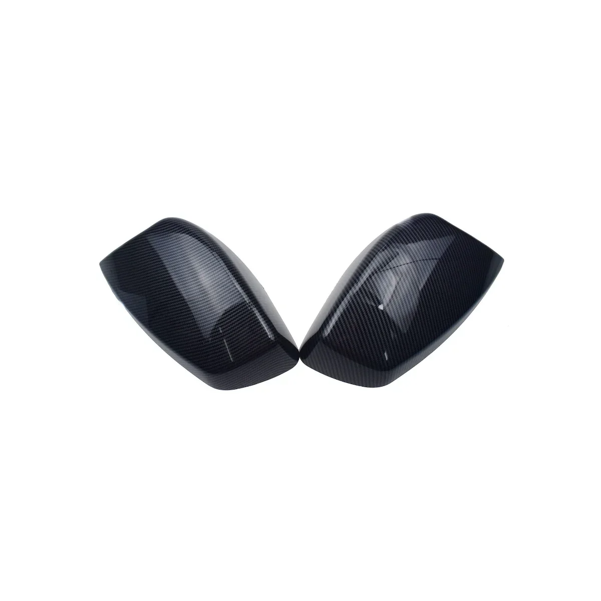 Rear View Mirror Cover For BMW E60 5 Series 2004-2008 Not Fit M5 Models Carbon Look /Glossy Black Side Wing Cap Mirror Case