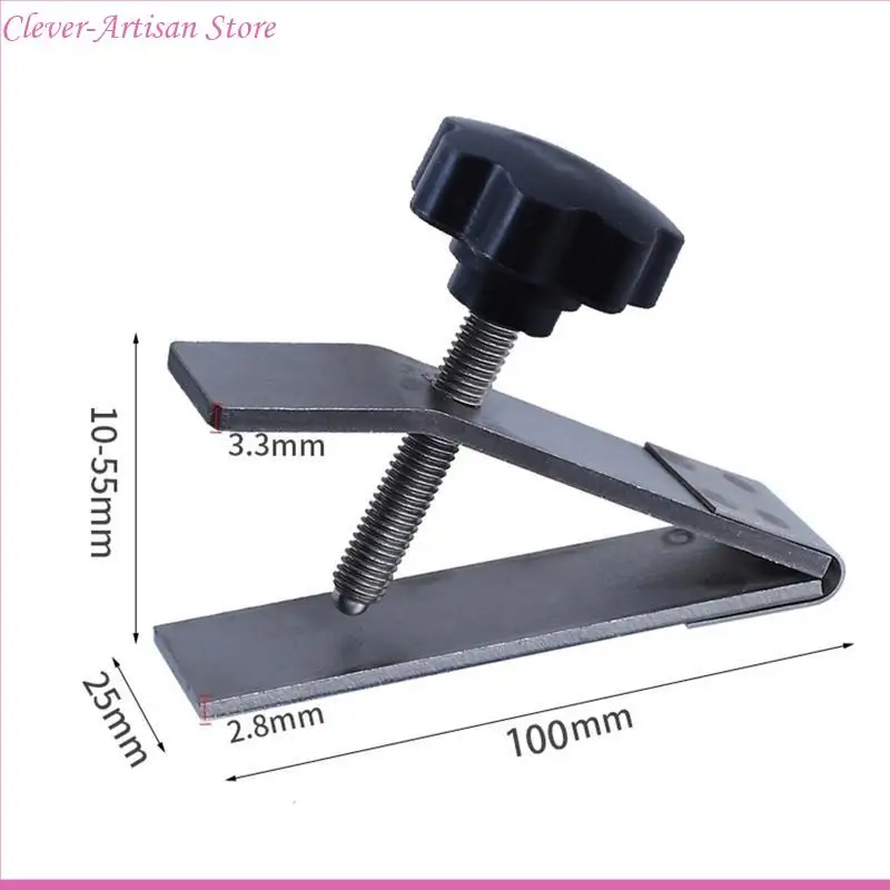 E06B Tile Lifter 10-50mm Spring Steel Labor Saving Lifting Tool Spring Steel Adjustable Effort Elevator for Wall Tiles Floors