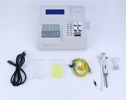 AMTE502A Double Channel Quick Test Blood Coagulation Analyzer Semi-auto Animal  