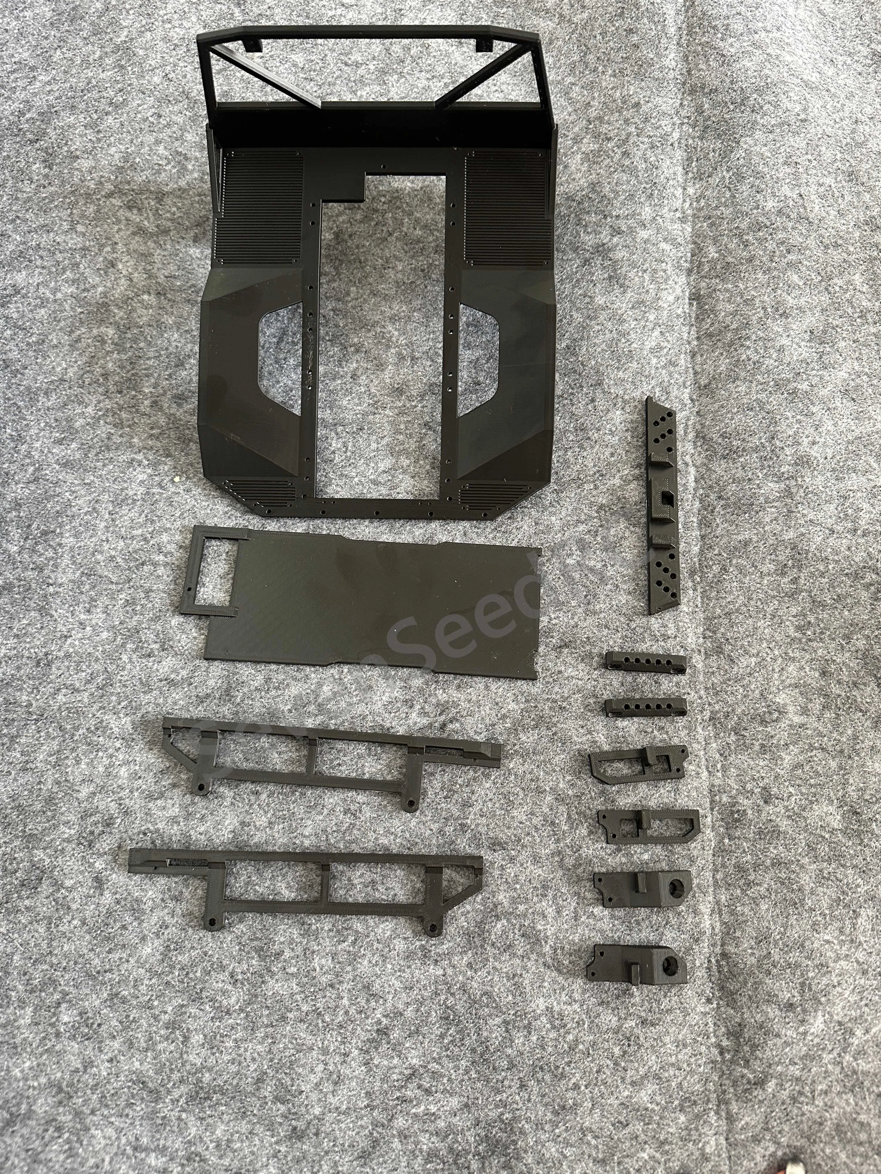 3d Printed RC4WD CCHAND Mojave Flatber For RC4WD TF2 Flated Bed