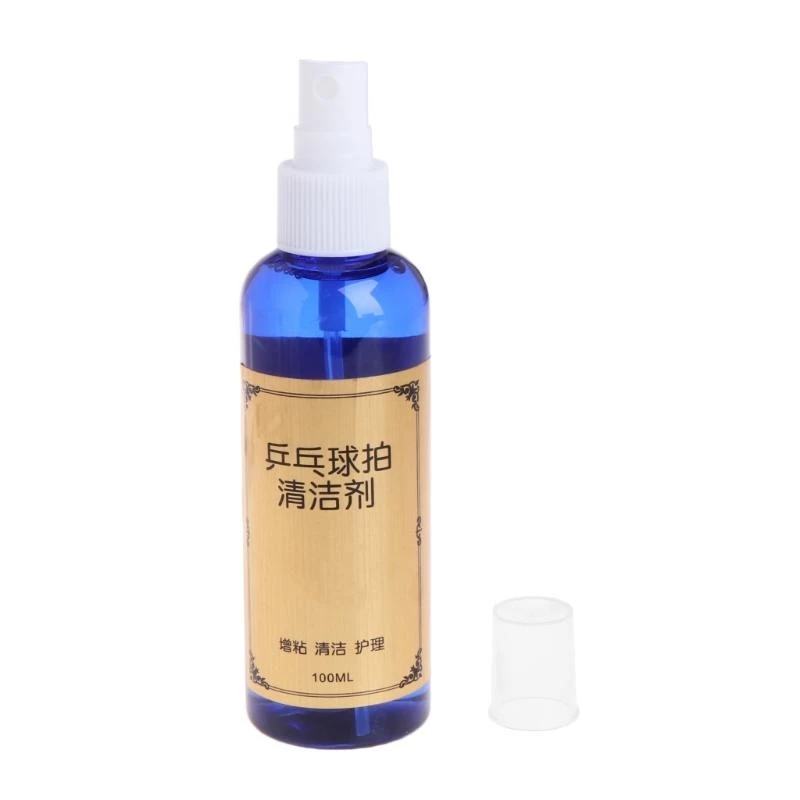 U2JB 100ml Cleaning Agent Cleaner For Table Tennis Pingpong Rubber Racket Bats