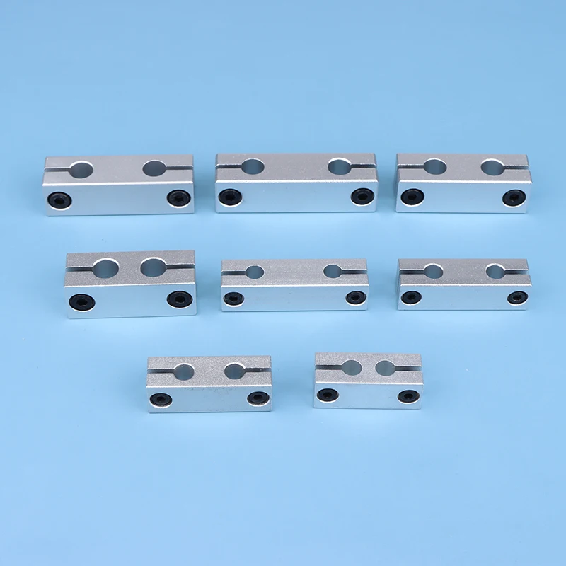 6mm/8mm Parallel Pillar Clamp for Coaxial Fixing & Alignment of Optical Axis, Linear Rail, 3D Printer