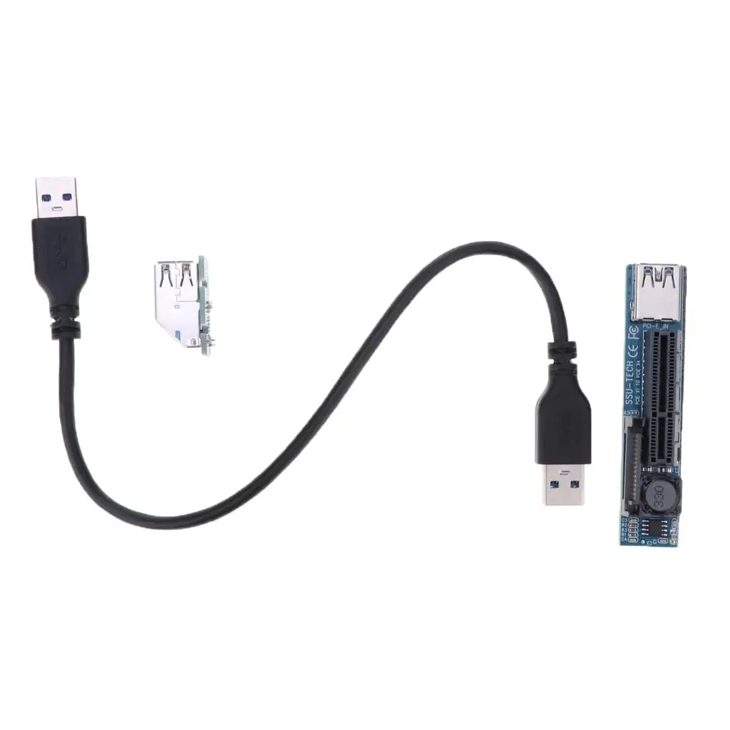 

Графический расширитель PCI-E для карты адаптера Riser с питанием от графического процессора, USB 3.0