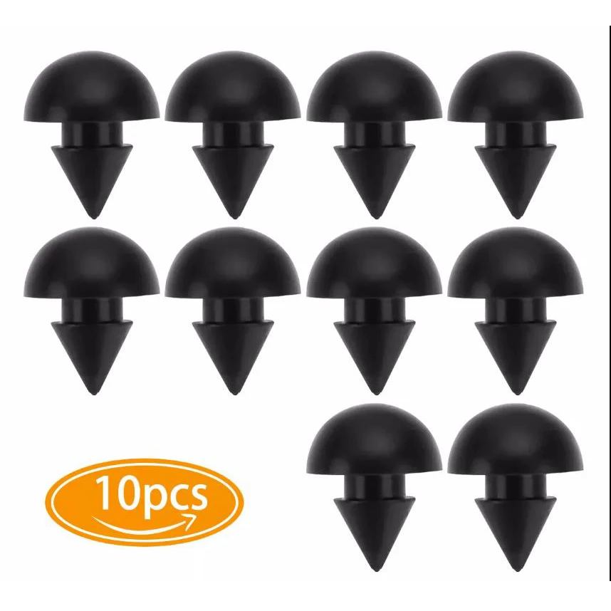 

10PCS Fit Dia 4.5mm Cookware Sink Glass Cover Rubber Cushion Pad for RV Glass Lid Rubber Bump Stop Caravan Motorhome Camper