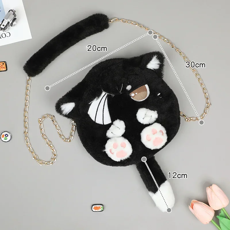 Animation Derivatives Kawaii Backpack Dazai Osamu Small Shoulder Bag for Cats Beautiful Exquisite Brithday Gift for Friend