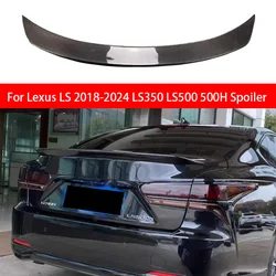 Rear Wing Spoiler For Lexus LS LS350 LS500 LS500H 2018 2019 2020 2021 2022 2023 2024 Car Rear Trunk Boot Lip Spoiler Wing