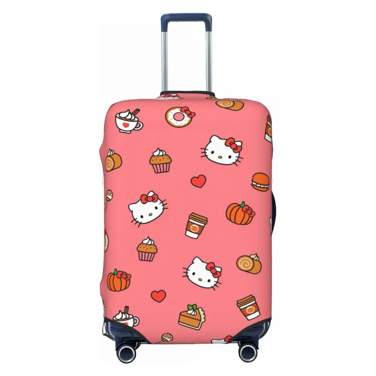 Sanrio Hello Kitty Travel Luggage Cover Suitcase Protector Fits 18-32 Inch Luggage