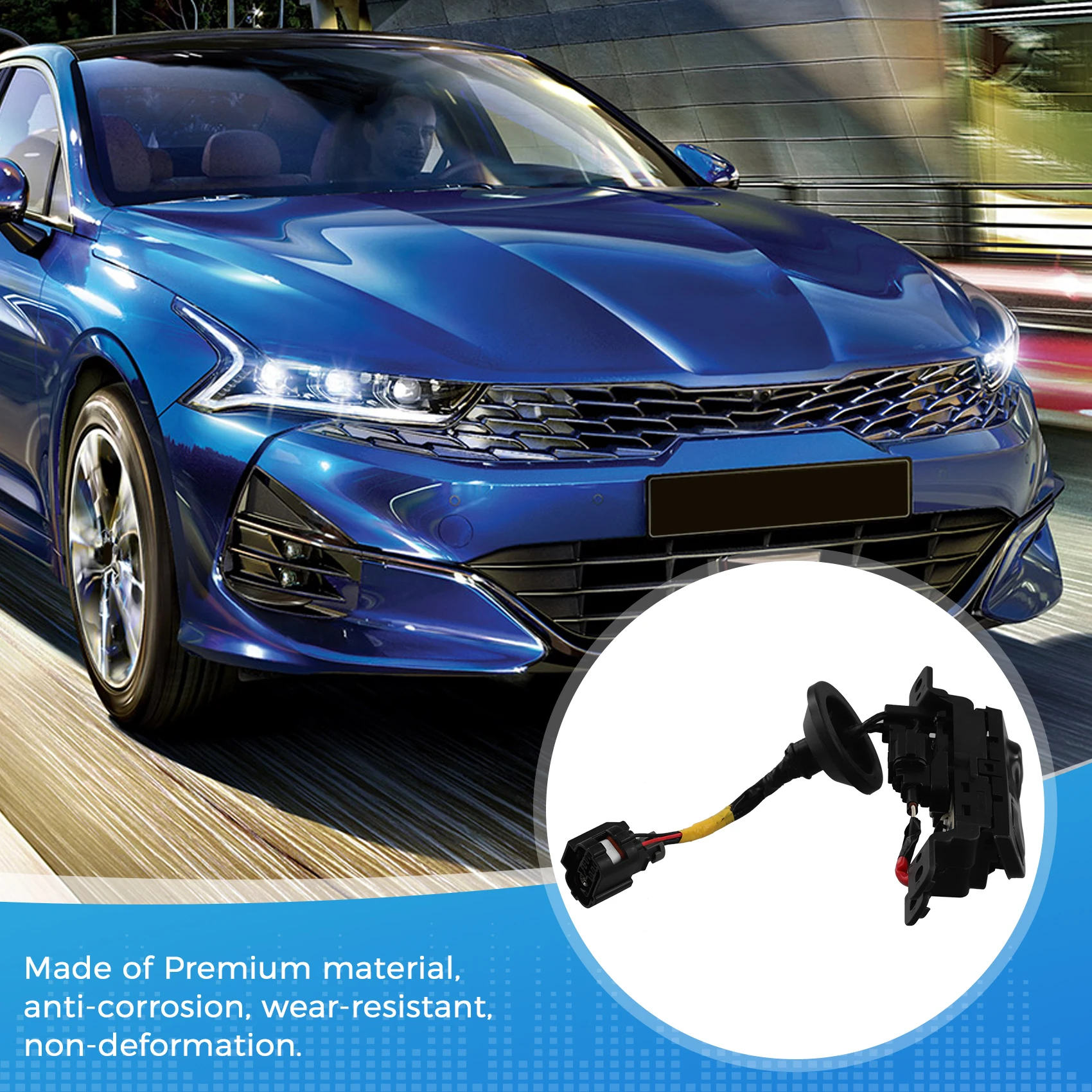 Authentic Luggage Cover Release Switch With Camera 99240L3500 99240-L3500 For Kia K5 2021-2024 Parking Assist Camera