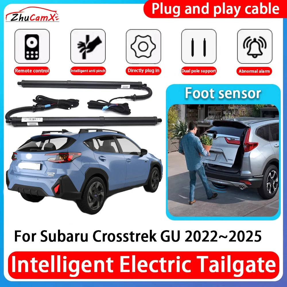 ZhuCamX Auto Power Kofferbak Elektrische Zuig Achterklep Intelligente Tail Gate Lift Strut Voor Subaru Crosstrek GU 2022 ~ 2025