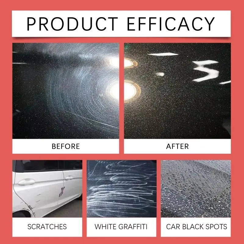 Car Scratch Repair Polishing Agent Scratch Repair Polishing Paint Repair Refurbishment Maintenance Agent Car Paint Surface Tool