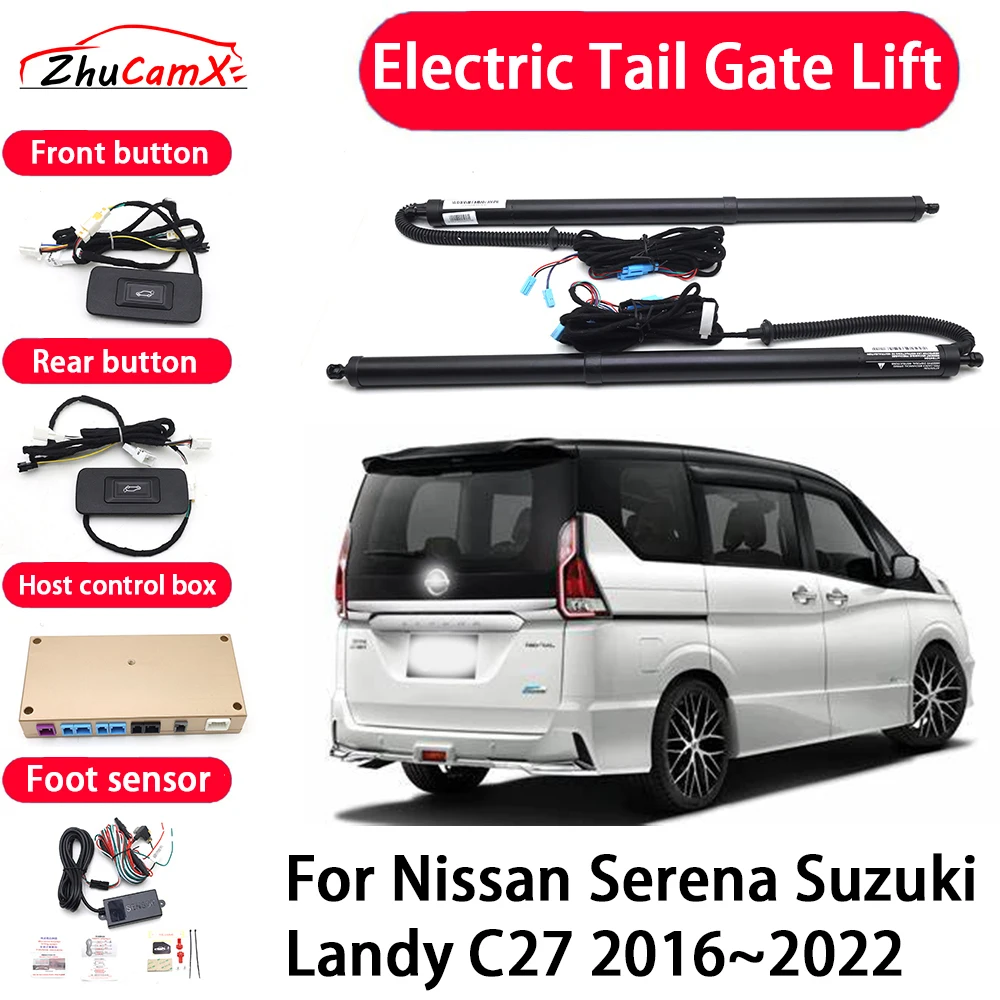 ZhuCamX Car Automatic Electric Tail Gate Lift Tailgate Assist System for Nissan Serena Suzuki Landy C27 2016–2022