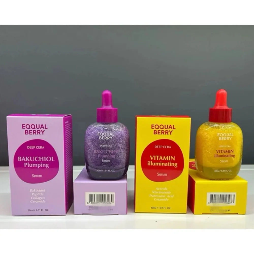 

EQQUAL BERRY Нежная восстанавливающая укрепляющая сыворотка Глубоко питает кожу Укрепляет эластичность Подтягивает поры Увлажняющая эссенция для ухода за кожей