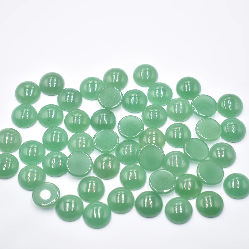 Fashion natural stone green aventurine 4mm 6mm 8mm10mm 12mm 14mm charm beads for jewelry making wholesale 50pcs/lot free