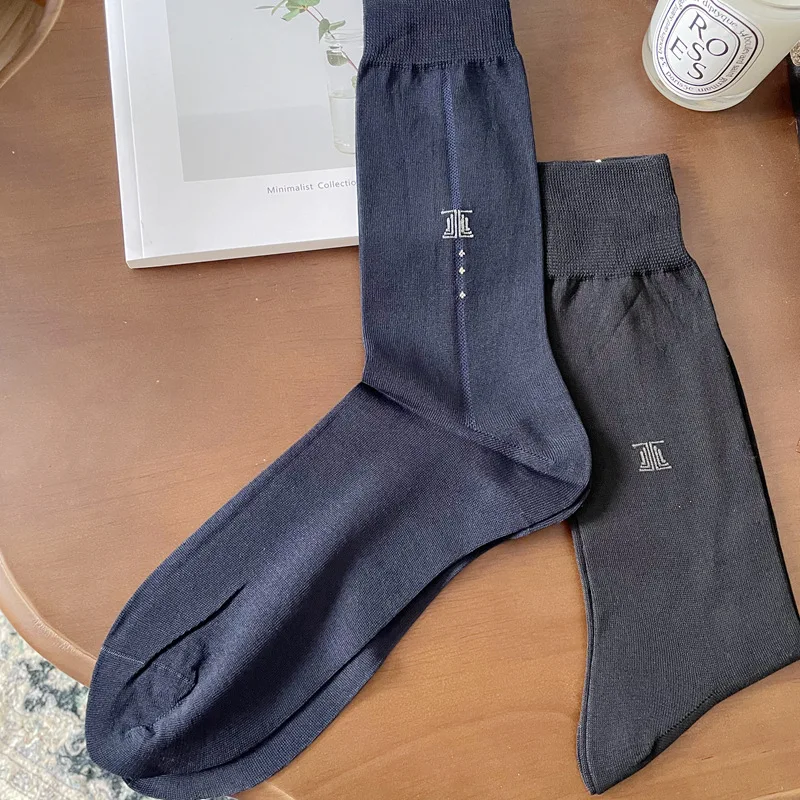 

Носки для зрелых мужчин, носки для джентльменов, хлопковые дышащие деловые носки, мужские хлопковые носки для взрослых