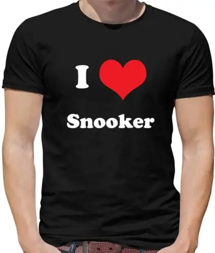 I Love Snooker Mens T-Shirt - Crucible - Selby - Ronnie O'Sullivan - Heart