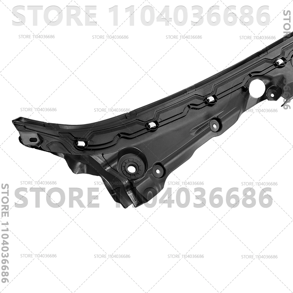 Für 2010-2017 F10 BMW 528i 528iX 535d 535dX 535i 535iX 550i 550iX Windschutzscheibe Gugel Panel Abdeckung LHD 51717203124 / RHD 51717203125 – Detail 10
